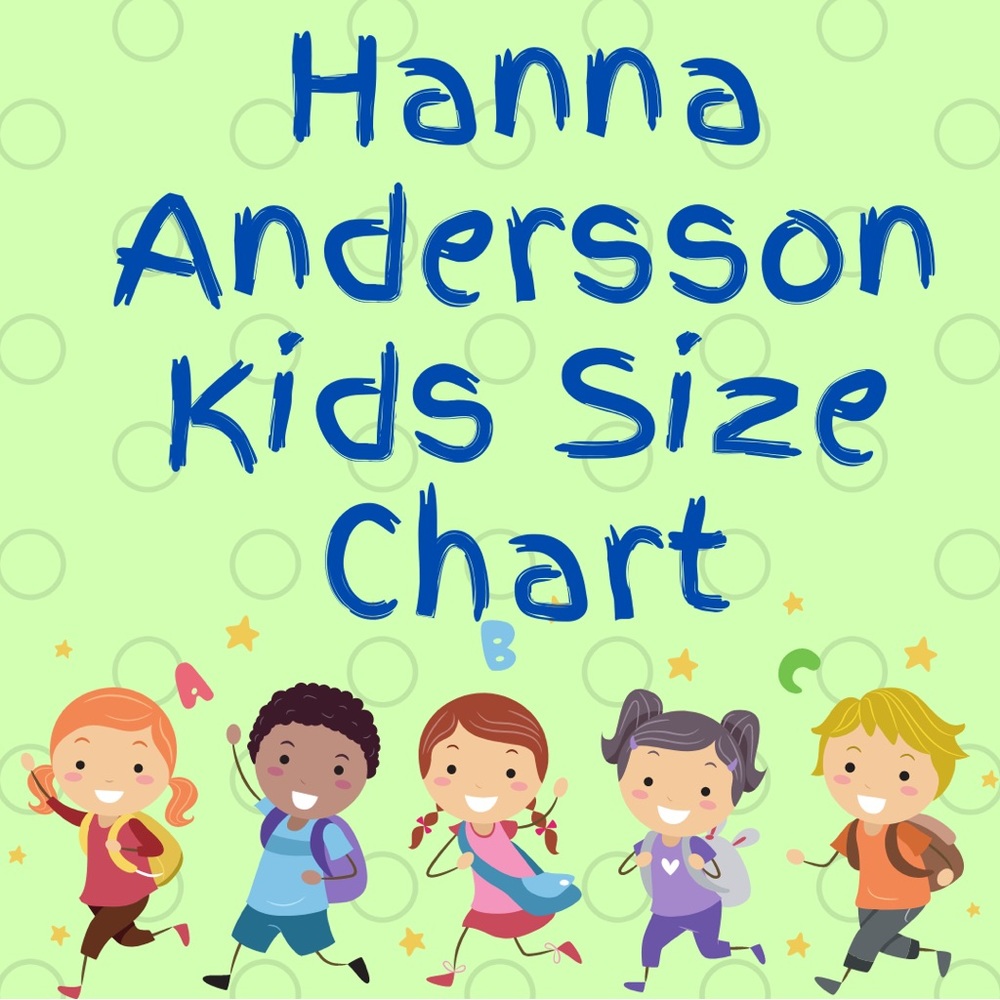 Hanna Andersson Kids Size Chart
